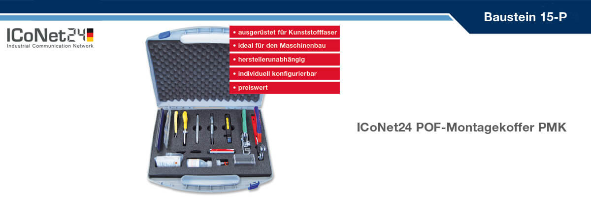 ICS24, Kabel-Konfektion, Netzwerktechnik, Netzwerkkomponenten, Sicherheitstechnik, ICoNet24, Baustein 15-P