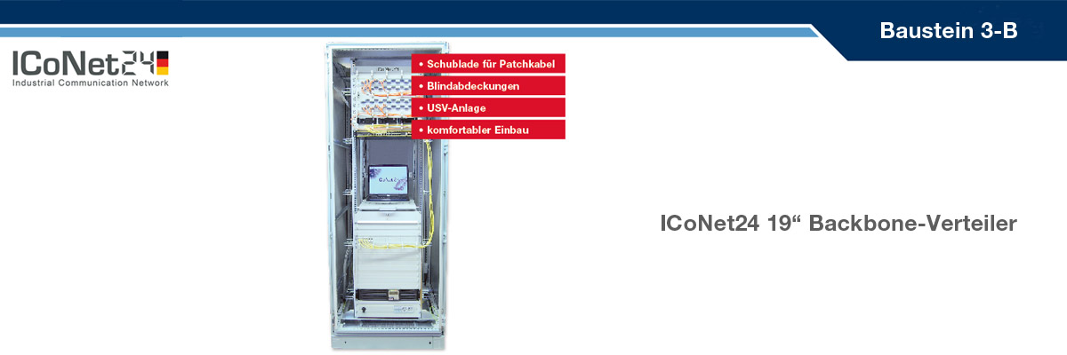 ICS24, Kabel-Konfektion, Netzwerktechnik, Netzwerkkomponenten, Sicherheitstechnik, ICoNet24, Backbone