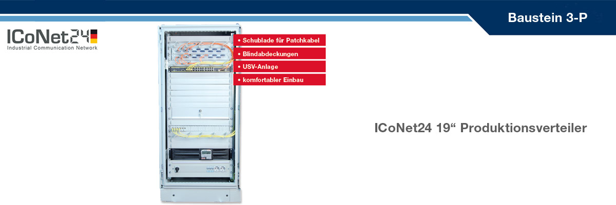 ICS24, Kabel-Konfektion, Netzwerktechnik, Netzwerkkomponenten, Sicherheitstechnik, ICoNet24, Produktionsverteiler