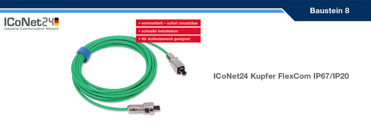 ICS24, Kabel-Konfektion, Netzwerktechnik, Netzwerkkomponenten, Sicherheitstechnik, ICoNet24, Baustein 8